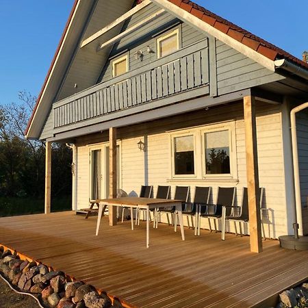 Freistehendes Einfamilienhaus Mit Boddenblick Naehe Ostsee Fuhlendorf  Exteriör bild