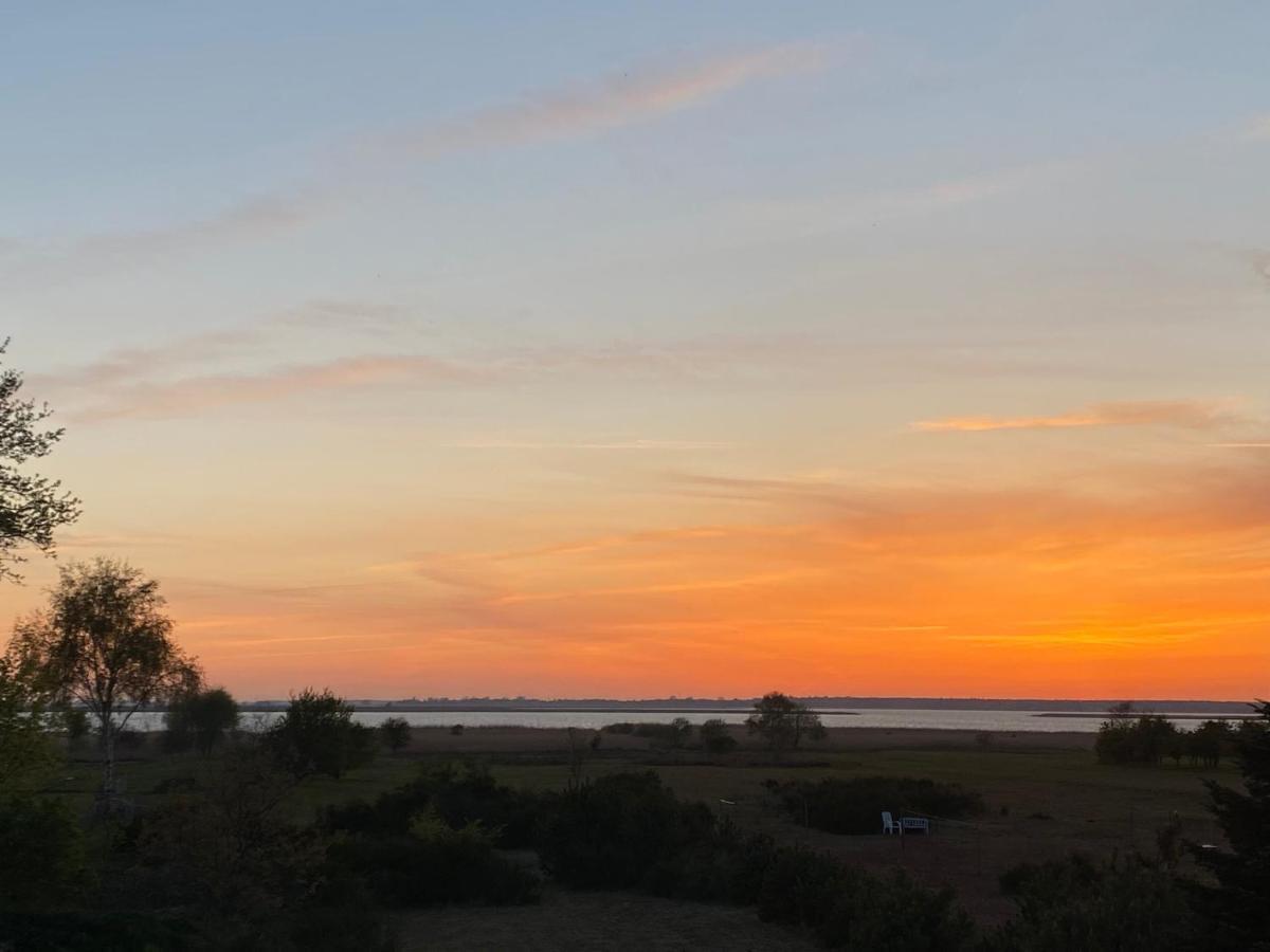 Freistehendes Einfamilienhaus Mit Boddenblick Naehe Ostsee Fuhlendorf  Exteriör bild