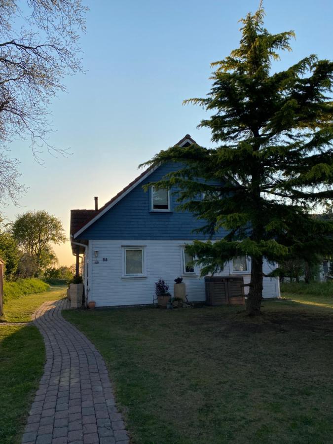 Freistehendes Einfamilienhaus Mit Boddenblick Naehe Ostsee Fuhlendorf  Exteriör bild
