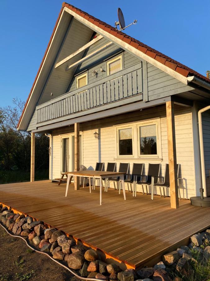Freistehendes Einfamilienhaus Mit Boddenblick Naehe Ostsee Fuhlendorf  Exteriör bild